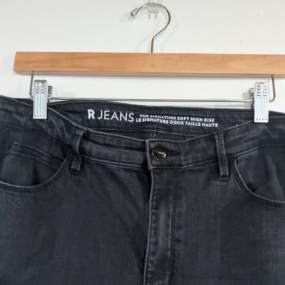 Reitmans R Jeans Hi-Rise Jeans Black Size 31 - Picture 2 of 6